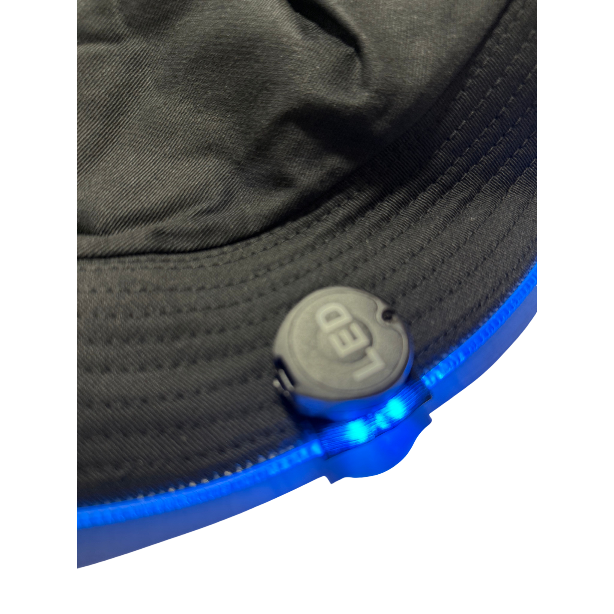 LED-Bøttehatt Svart