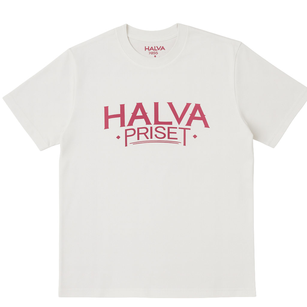 T-shirt - Hvit & Rosa
