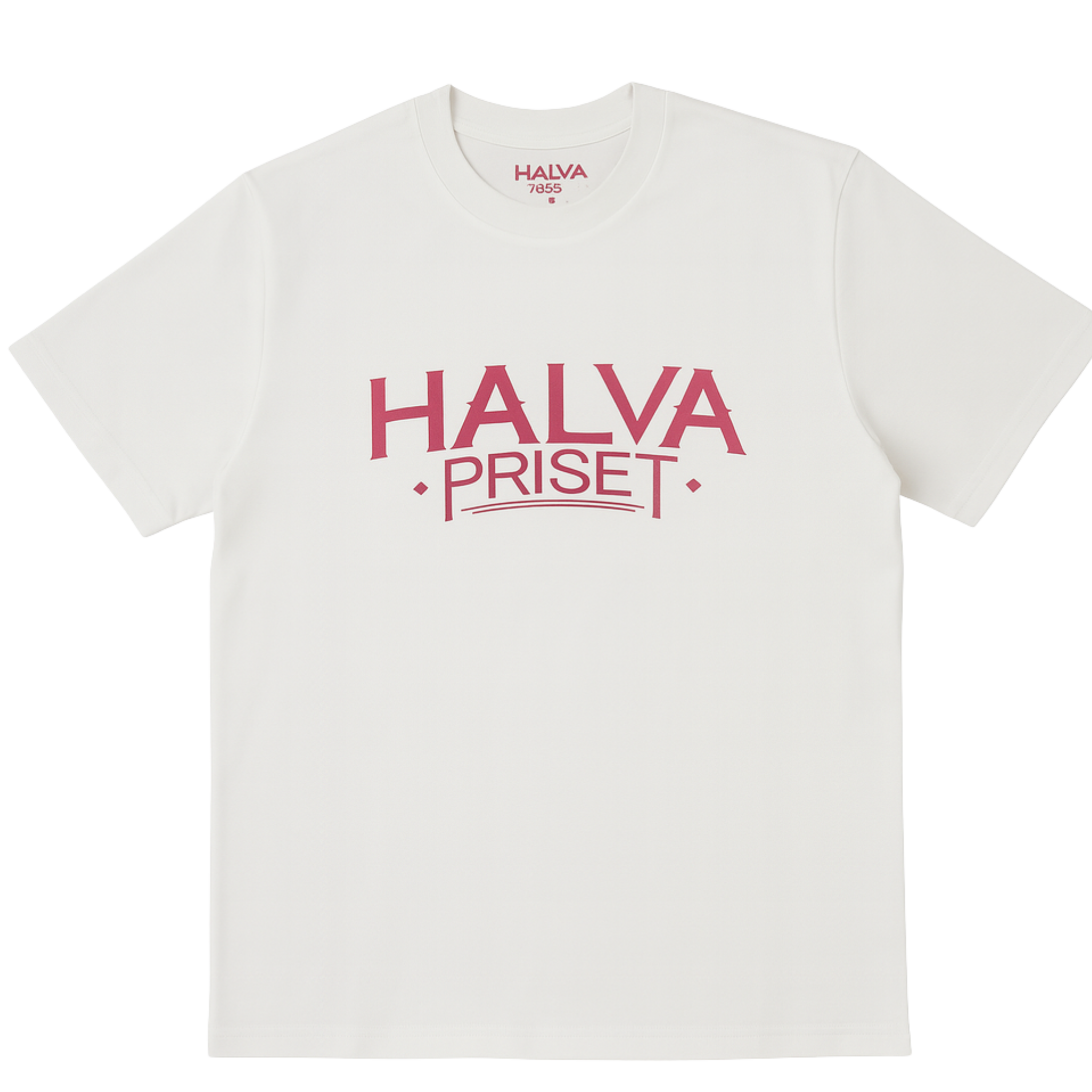 T-shirt - Hvit & Rosa