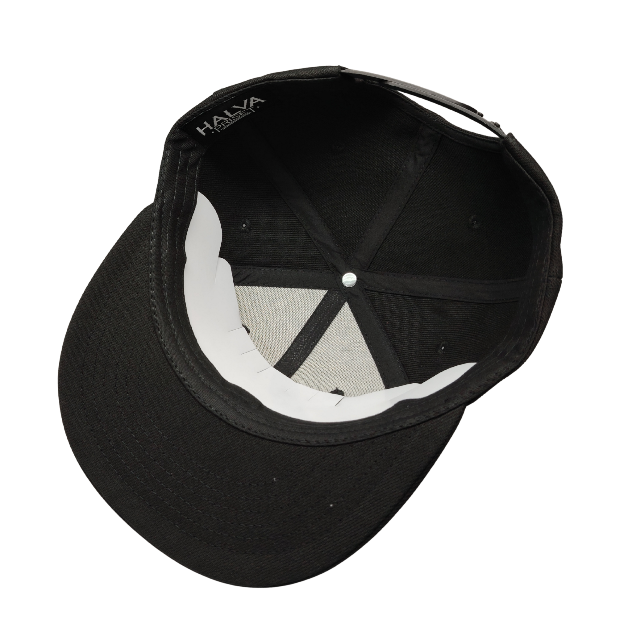 Svart Snapback - Brodert